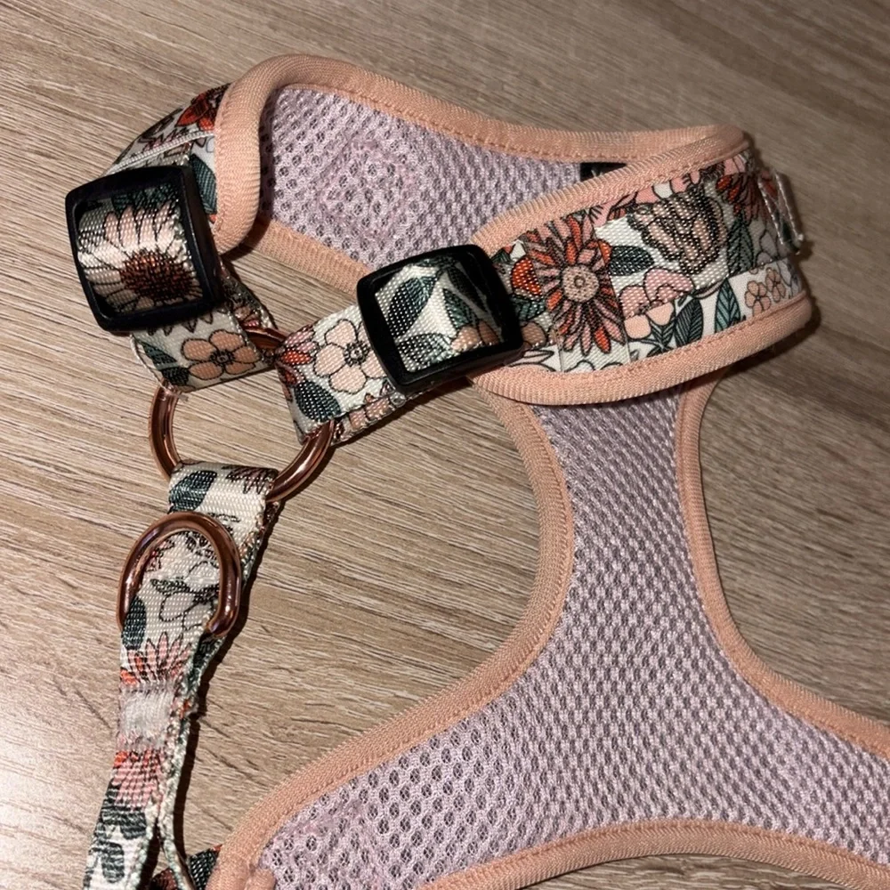 Small Dog Floral Harness